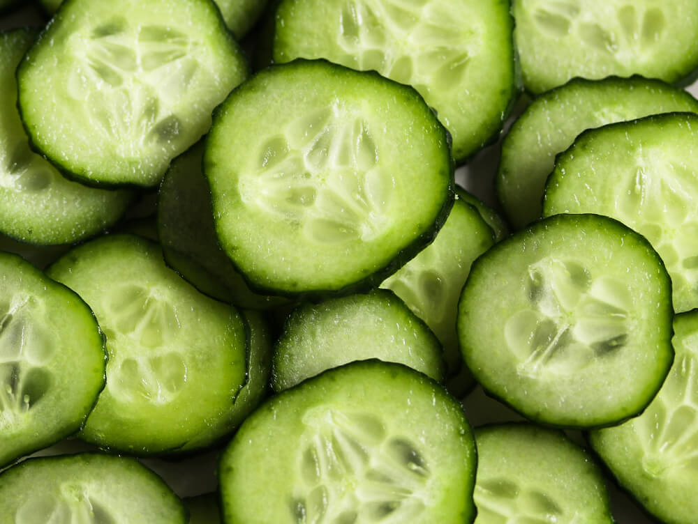 Cucumber slices - bionyx skin care